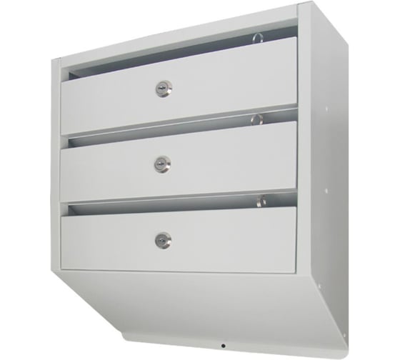 Изображение товара Почтовый ящик секционный ОФИОН Модель МС 3 4631178597144