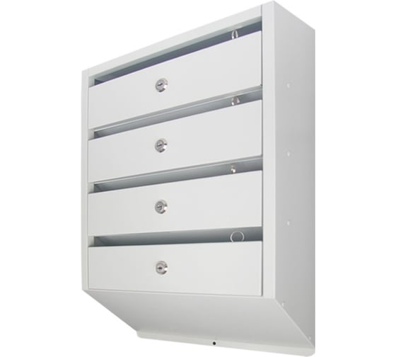 Изображение товара Почтовый ящик секционный ОФИОН Модель МС 4 4631178597151