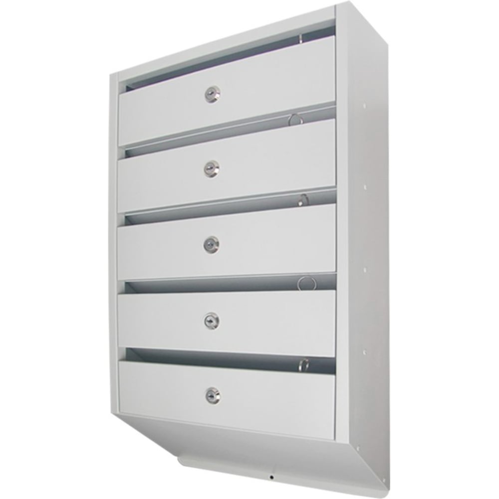 Изображение товара Почтовый ящик секционный ОФИОН МС 5 для многоквартирных домов, металл