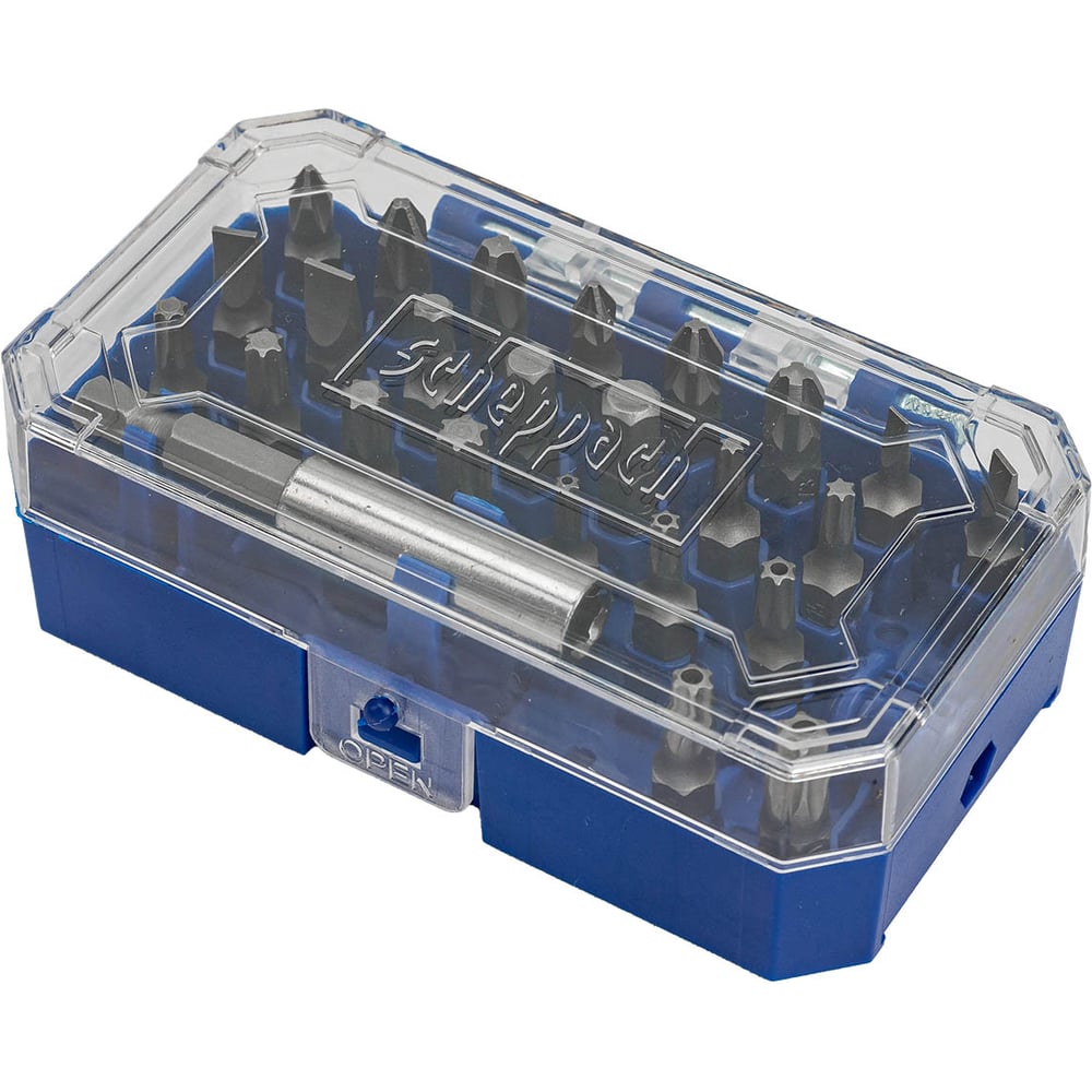 Изображение товара Набор бит Scheppach 1/4х25 мм 24 шт в прочном футляре