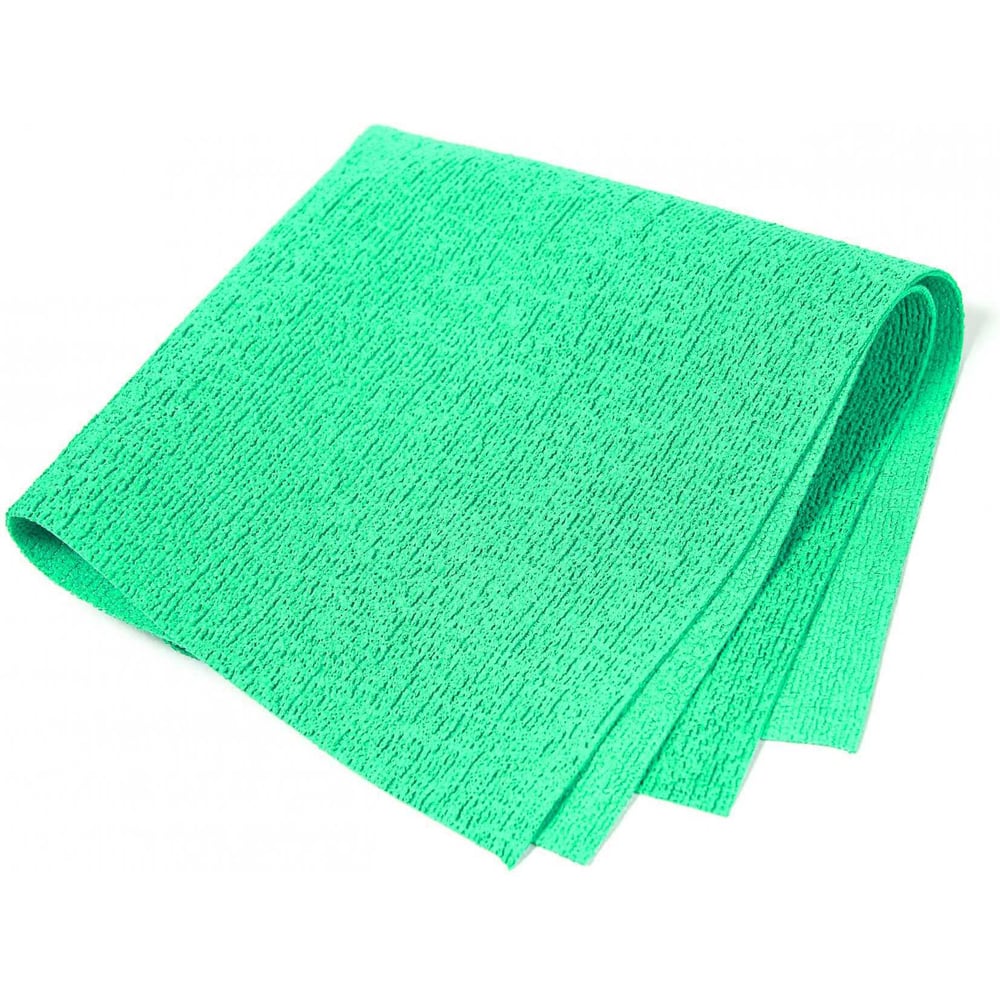 Изображение товара Салфетка прорезиненная Росмоп 40х40 см, зеленая, 325 г/м² NPVA-40G