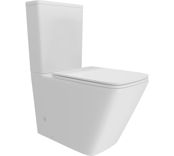 Изображение товара Унитаз напольный торнадо безободковый с быстросъемным сиденьем микролифт Helmi Vortex Teymi T40306 ЦБ-00272656