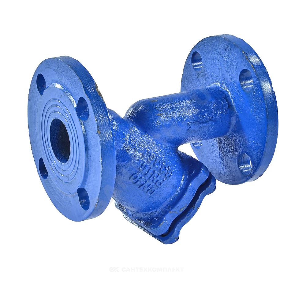 Изображение товара Фильтр сетчатый RUTEMPO Y-образный из чугуна Ду 65 Ру 16