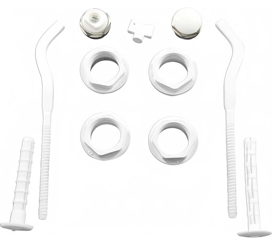 Изображение товара Универсальный комплект ООО ПКФ Сварком 1/2 с 2-мя кроншт. для монтажа радиаторов 1х1/2 (уп/1шт) СанТех s075623