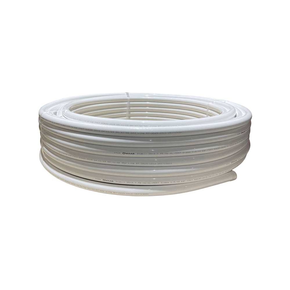 Изображение товара Труба из сшитого полиэтилена WAAG Stabil DN25 PN10 50м для бытовых систем