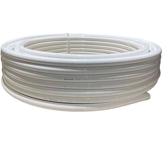 Изображение товара Труба из сшитого полиэтилена WAAG Stabil DN25 x 3,7 PN10 (бухта 50м в нарезку) PE-Xb/Al/PE-RT, б WG.1130141