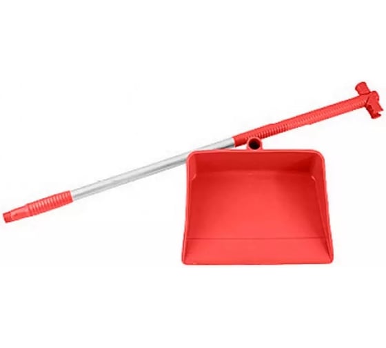 Изображение товара Совок-ленивка NV 325мм, без щетки, красный NV-05801-4R