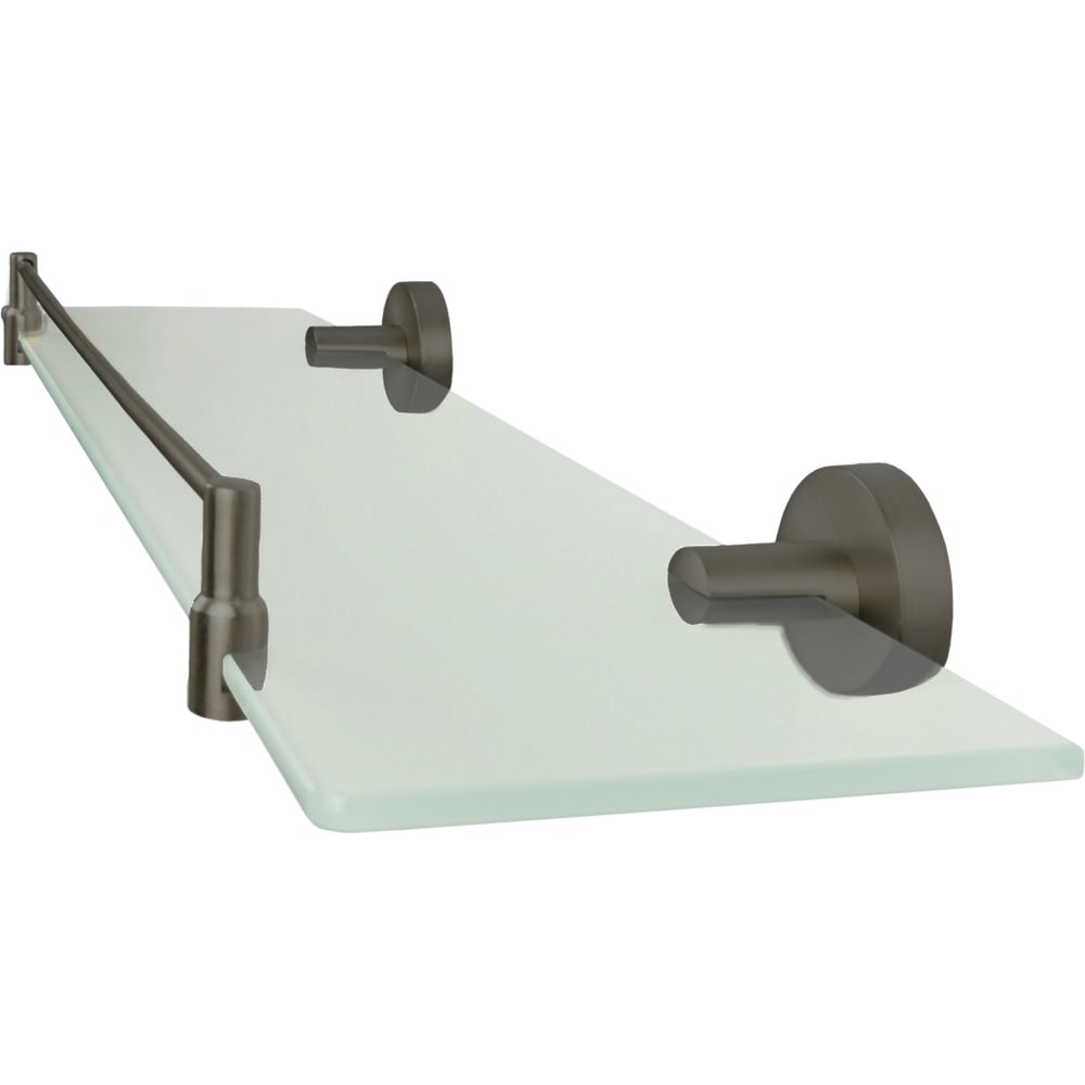 Изображение товара Полка настенная Zenfort 1-ярусная 21553, графит 102084