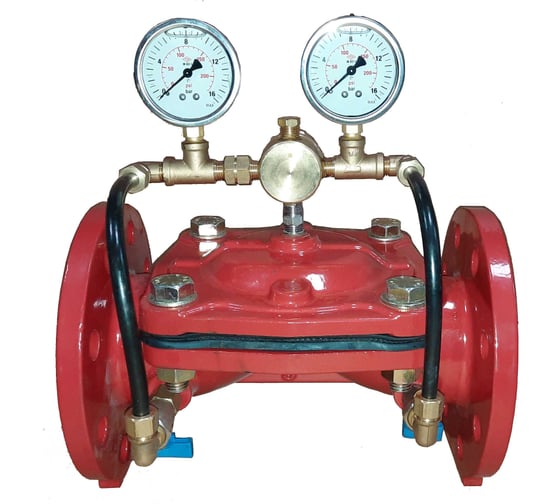 Изображение товара Регулятор давления проходной пилотного типа ГИДРОАРМ АРК-М-101-60 Ду80 Ру16 4687207464611