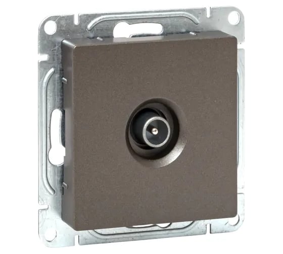 Изображение товара Механизм розетки EKF TV, оконечная, мокко, Эпика UP1-SOM-TV-3