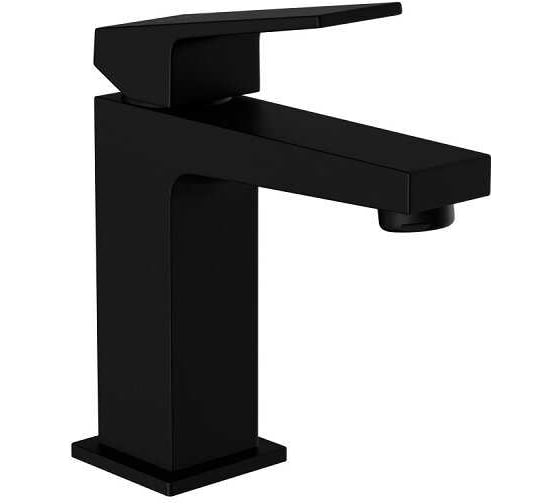 Изображение товара Смеситель Vitra для раковины Minimax Square однорычажный матовый черный латунь A4372036EXP