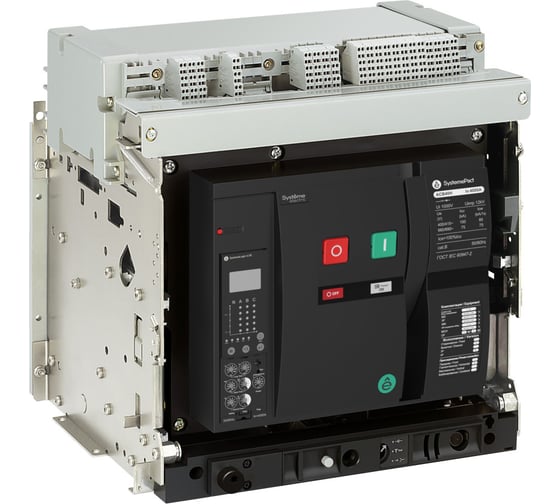 Изображение товара Автоматический выключатель Systeme Electric SystemePact (АВ) 40 H, 3 P, 6.0E SPA40H403DVNN58W