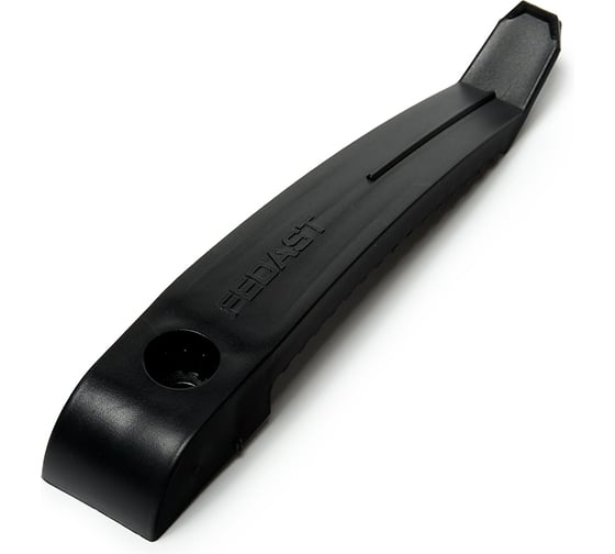 Изображение товара Держатель кабеля односторонний для прямого монтажа Fedast на 8 мест черный (20 шт/уп) FDDKMBL8