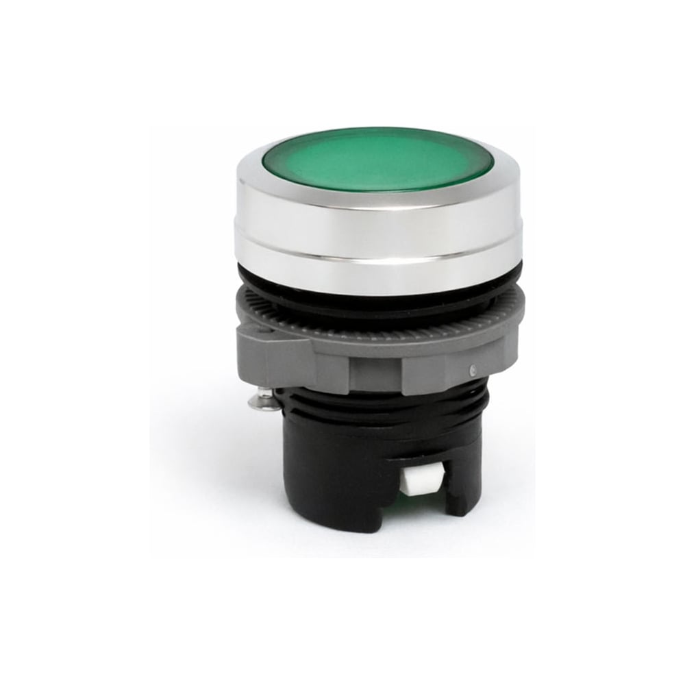 Изображение товара Кнопка CONTA TA22SA-PF/CG/A-5 зеленая матовая с подсветкой, 22 мм