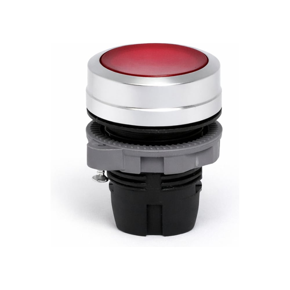 Изображение товара Кнопка CONTA TA22SA-PF/CR/A-5, 22 мм, красная, с подсветкой, металл