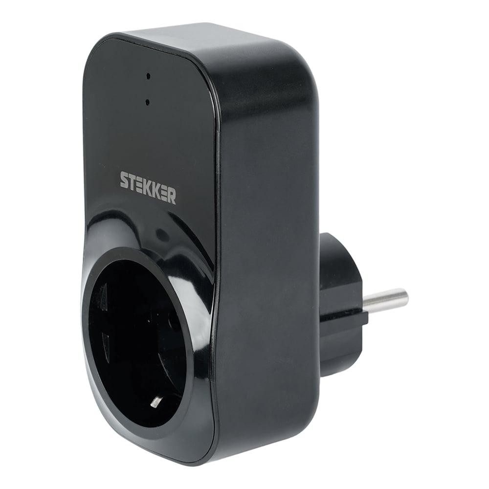 Изображение товара Реле напряжения для розетки STEKKER VP-100B-3M, 230В, 16А, IP20