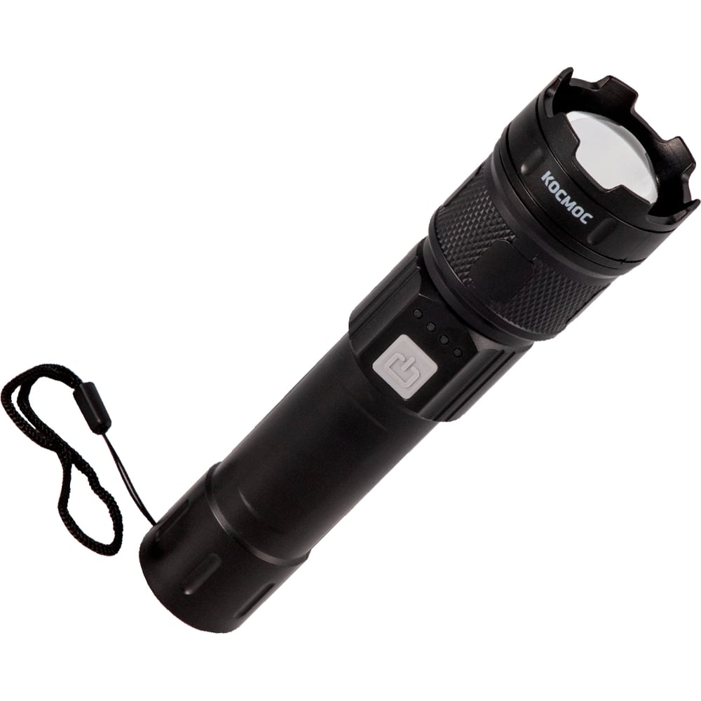 Изображение товара Фонарь ручной аккумуляторный КОСМОС 5Вт LED/Li-ion 18650 1200mAh/ABS-пластик/USB Type-C KOC122Lit