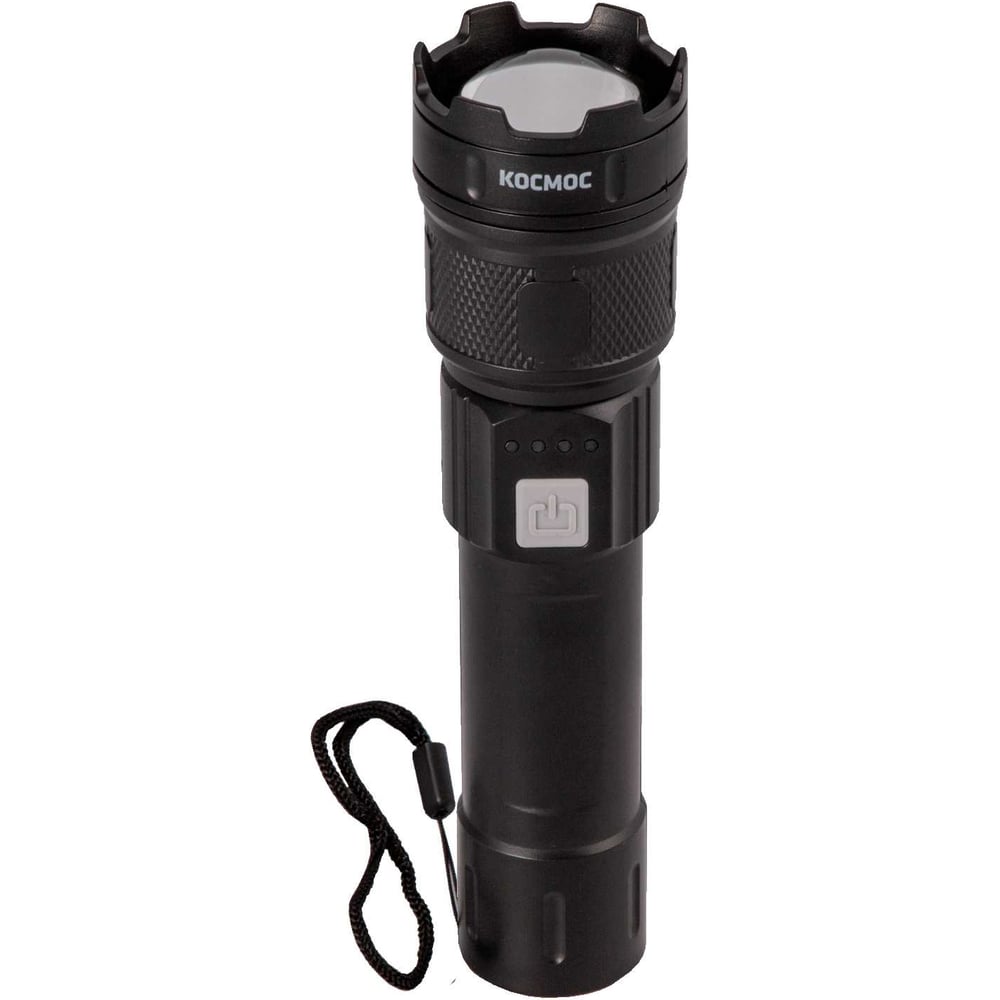 Изображение товара Ручной аккумуляторный фонарь КОСМОС 5Вт LEDLi-Ion 18650 USB Type-C