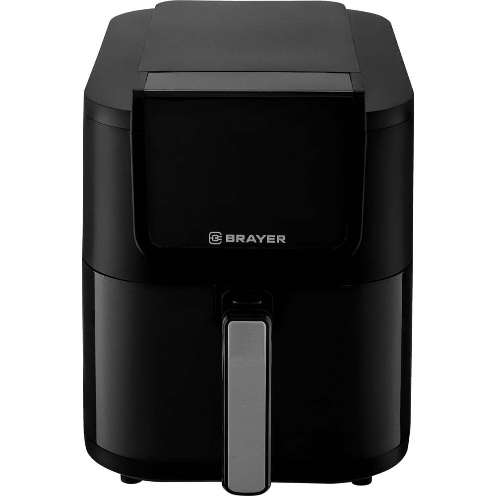 Изображение товара Аэрогриль BRAYER 2041BR 1500 Вт,5 л, t. 200С, съемная решетка, таймер, LCD-дисплей, 8 программ BR2041