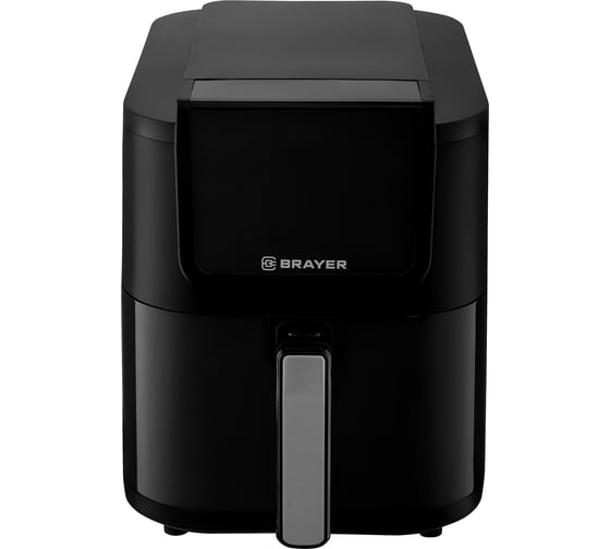 Изображение товара Аэрогриль BRAYER 2041BR, 1500 Вт, 5 л, t. 200°C, съемная решетка, таймер, LCD-дисплей, 8 программ BR2041