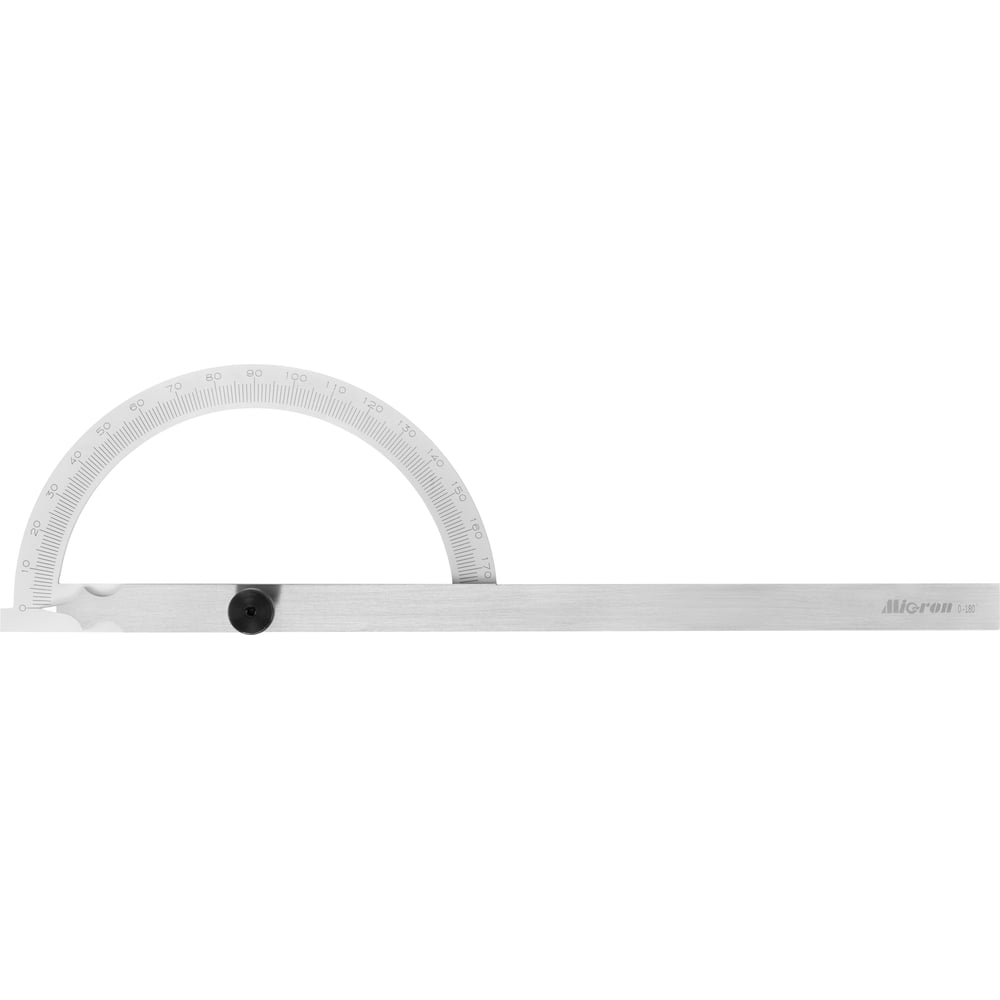 Изображение товара Угломер-транспортир Micron мод. УТ-180 0-180 200х300мм, 1 ГРСИ 93019-24 Мicron 1158845