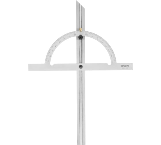 Изображение товара Угломер-транспортир Micron мод. УТ 10-170 200x400мм 1 регулир.рейка ГРСИ 93019-24 Мicron 1158839