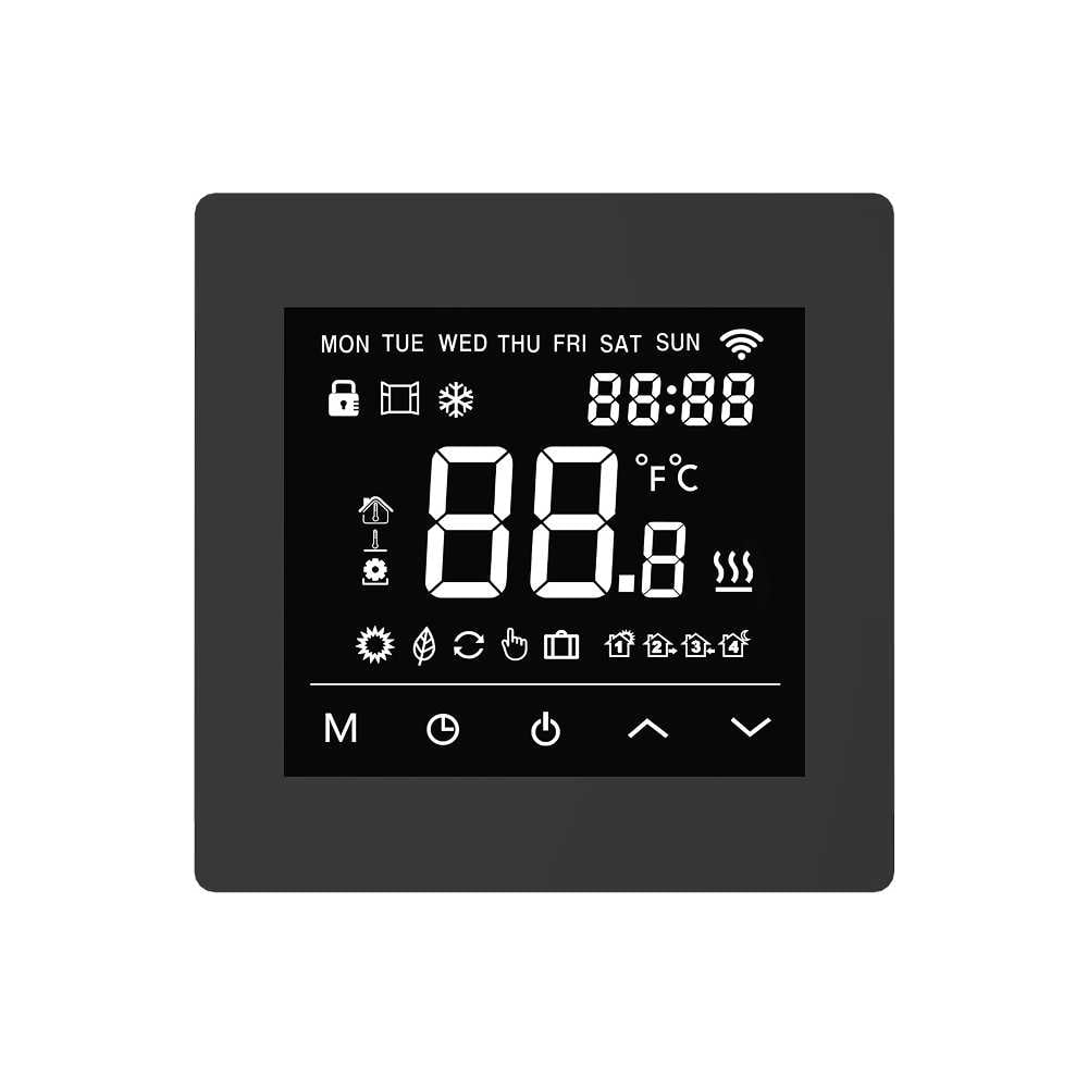 Изображение товара Терморегулятор СТН M62 VA черный цифровой с таймером и дисплеем