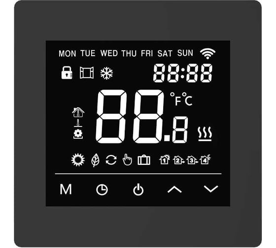 Изображение товара Терморегулятор СТН M62 VA Черный