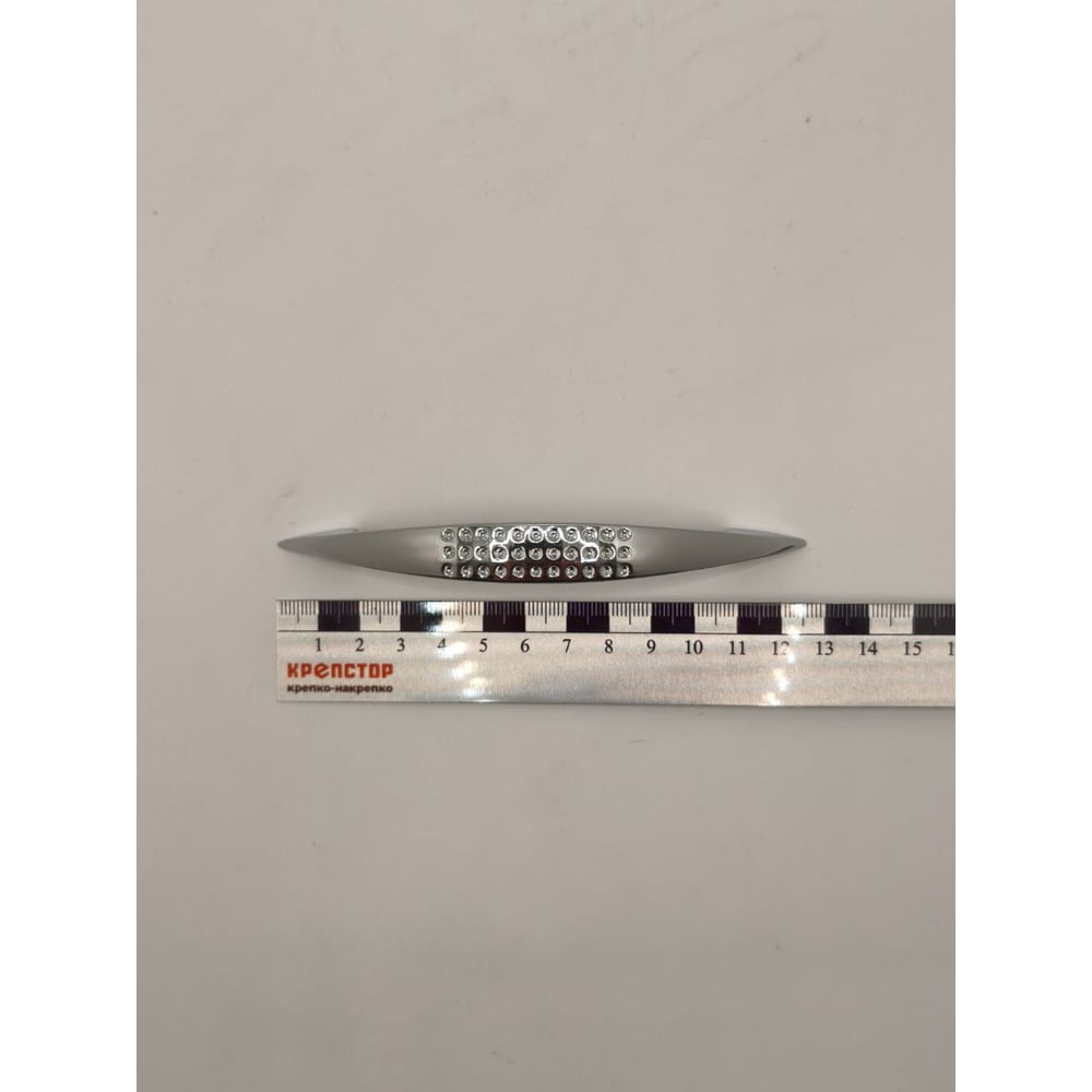 Изображение товара Ручка-скоба мебельная Крепстор РС 663-96 мм хром 4 шт современный стиль