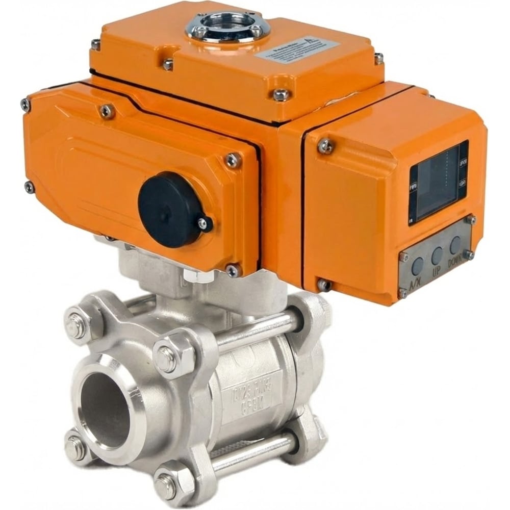 Изображение товара Кран шаровой КШПП 316.200-ISO Ду65 Ру25 под приварку нержавеющая сталь