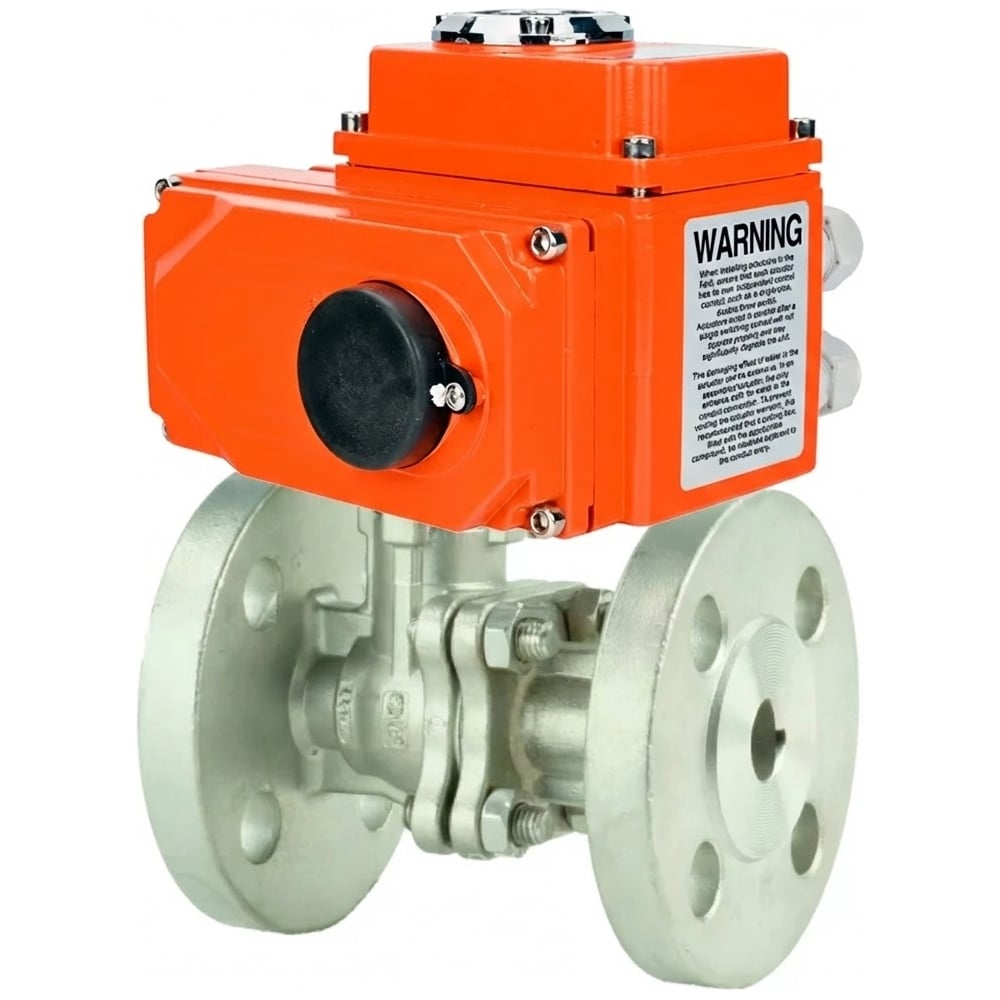 Изображение товара Кран шаровой КШФП 316 200 Ду 25 Ру 40 фланцевый нержавеющая сталь