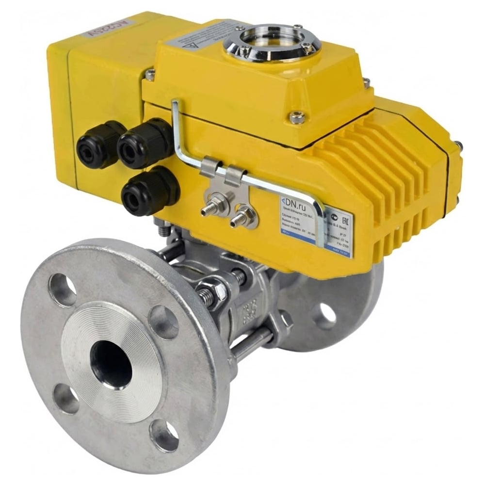 Изображение товара Кран шаровой КШФПТ 304 180 Ду50 Ру40 фланцевый с электроприводом DAR