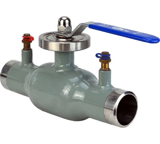 Изображение товара Кран шаровой регулирующий 316-316-SP-W-H Ду15 Ру40, неполнопроходной под приварку, с рукояткой, с ниппелями DN.ru D160-77795