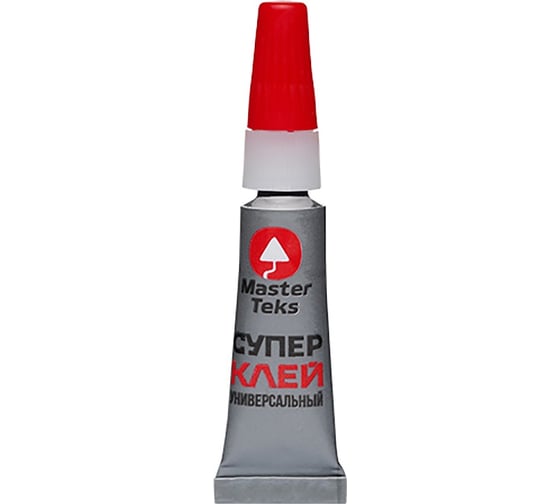 Изображение товара Супер-клей универсальный цианоакрилатный MASTERTEKS 1 г 279706