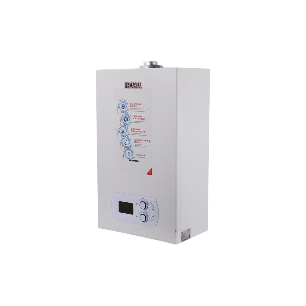 Изображение товара Газовый настенный одноконтурный котел Ресанта ГК-24/1 74/9/5 для отопления