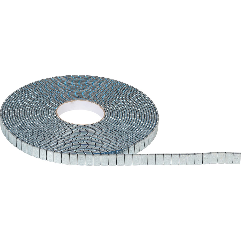 Изображение товара Груз балансировочный AIRLINE самоклеящийся, стальной PRO, 12×5 г, 50 шт., скотч NORTON ATRK178