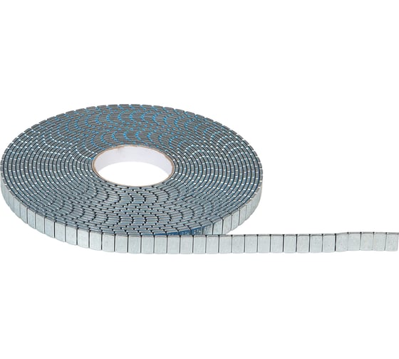 Изображение товара Груз балансировочный AIRLINE самоклеящийся стальной 4x5гр/4x10гр, 50 шт. серый ATRK208