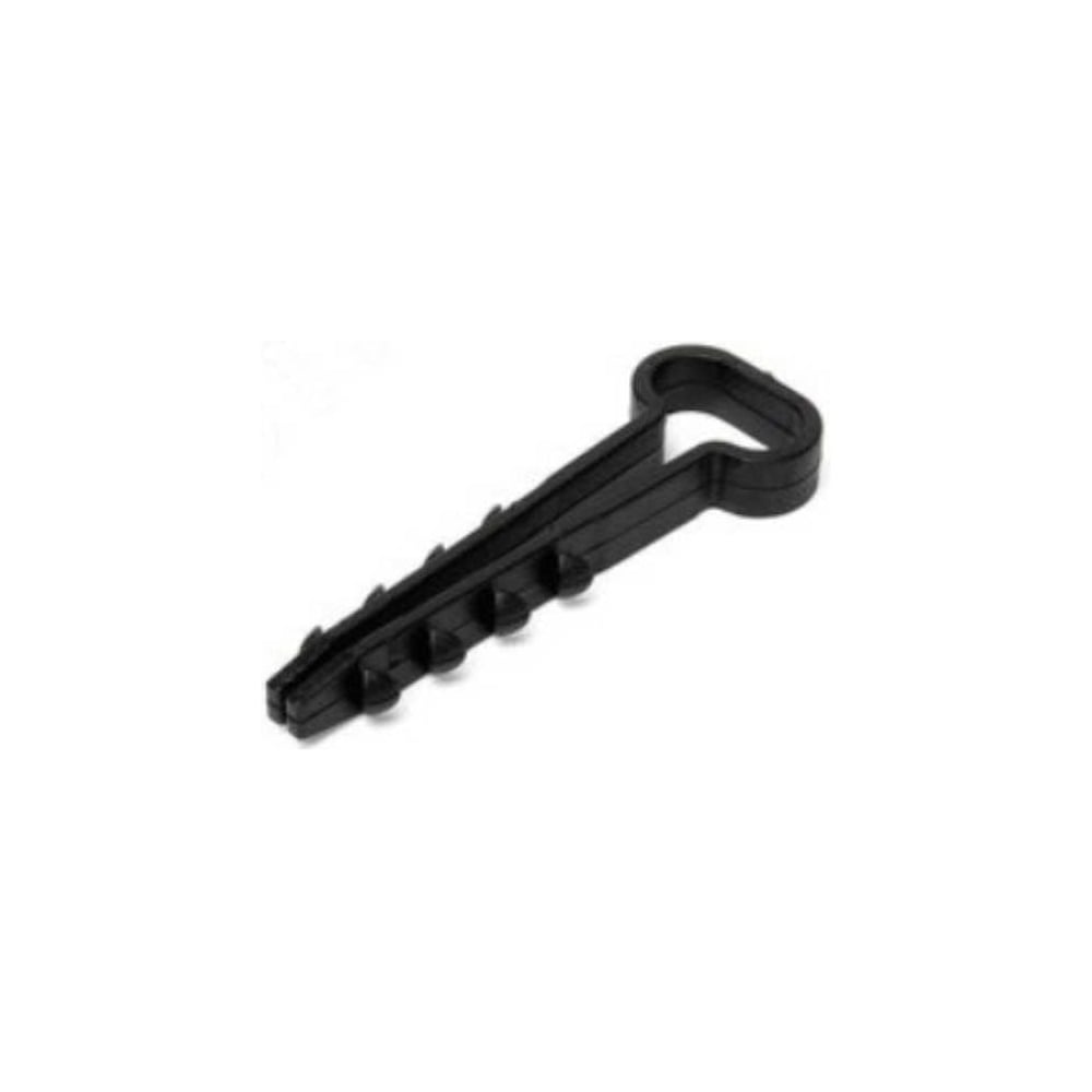 Изображение товара Дюбель-хомут Инсвартех ДХП 10-5 черный прямоугольный, комплект 200 шт. (2 уп. х 100 шт.) IST0527