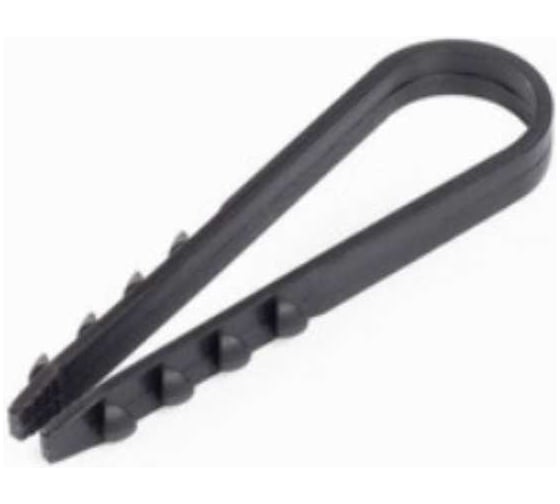 Изображение товара Дюбель-хомут Инсвартех ДХ 5-10 черный круглый, комплект 200 шт. (2 уп. х 100 шт.) IST0525