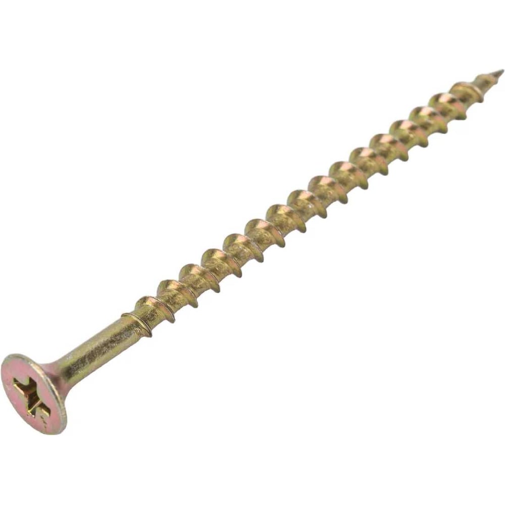 Изображение товара Саморез из стали с желтым цинком 4.2 мм 70 мм 150 шт ООО "Клинский Метизный Завод"