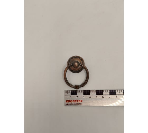 Изображение товара Ручка-кнопка мебельная Крепстор, РК-46 медь, пакет 4 шт. 4665317043339