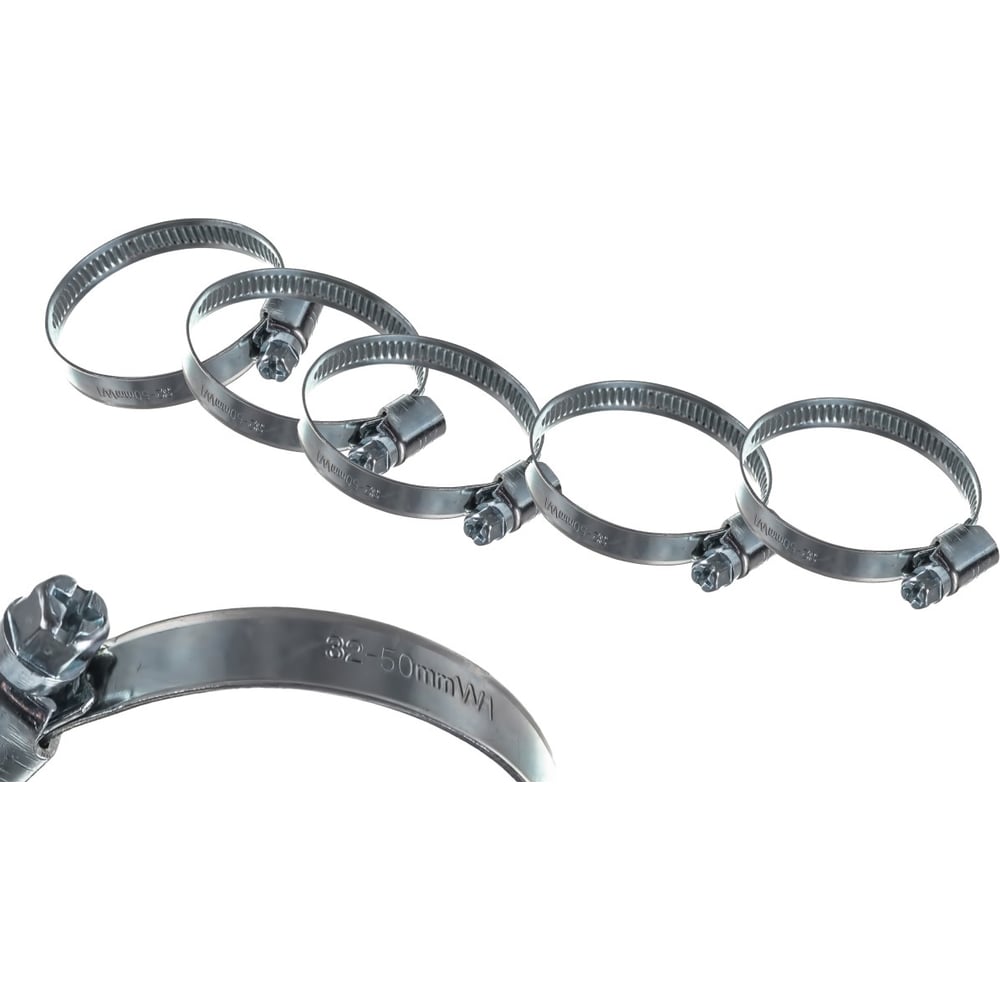 Изображение товара Хомут червячный ZIP 30-45/9W1, 50 шт., арт. 805074