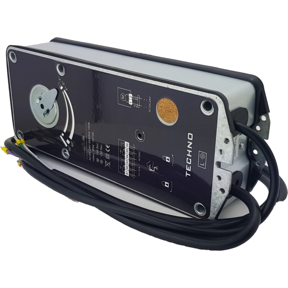 Изображение товара Электропривод противопожарный с пружиной TECHNO SF-20DF/24V 20Nm, ON/OFF, 2SPDT, 24AC/DC 402010