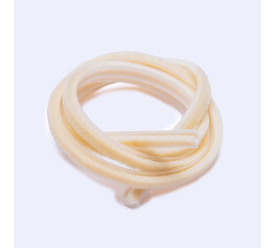 Изображение товара Уплотнитель фетр KOMFORT москитные системы щёточный 7х6 на клею Молочный 150 м ЩУП7995