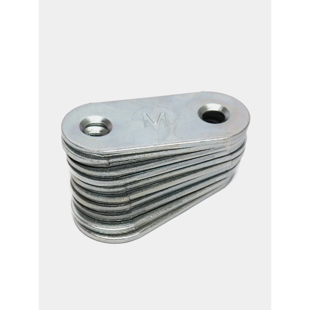 Изображение товара Пластина крепежная Крепстор ПК-40 50 шт цинк оцинкованная сталь