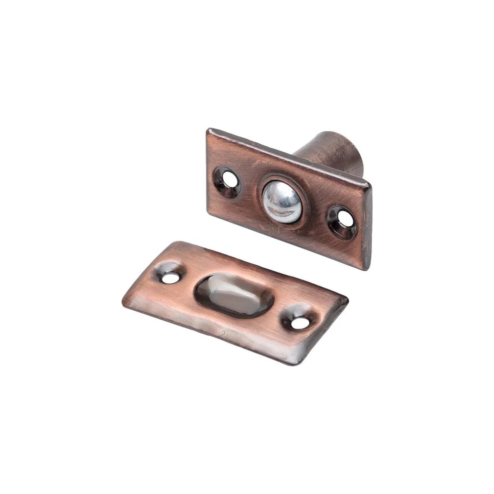 Изображение товара Защелка шариковая без ручек Крепстор старая медь 2 шт