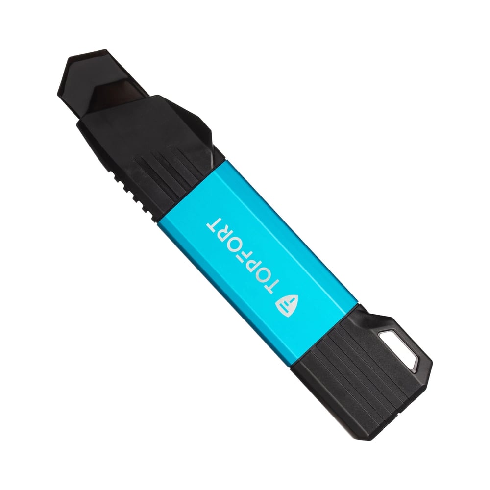 Изображение товара Нож усиленный TOPFORT 25 мм с металлическими направляющими и сегментированным лезвием