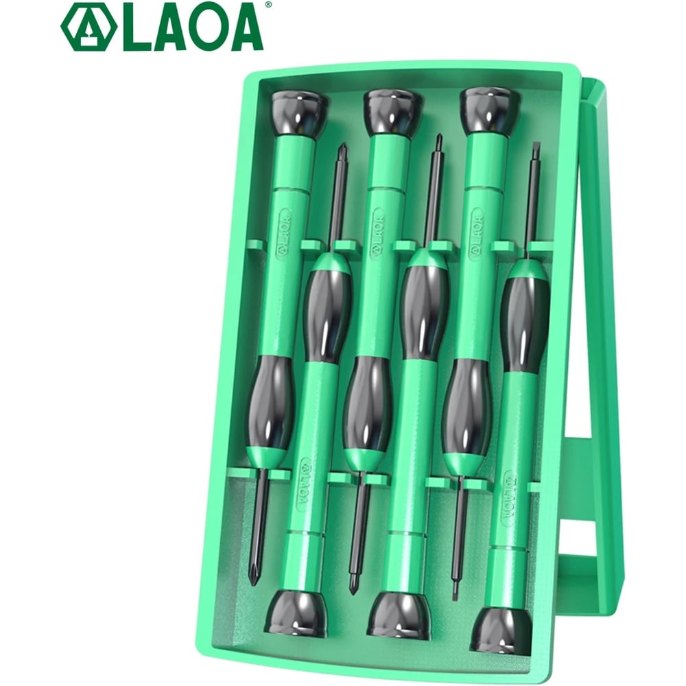 Изображение товара Набор прецизионных отверток 6 в 1 LAOA LA624601 для точных работ