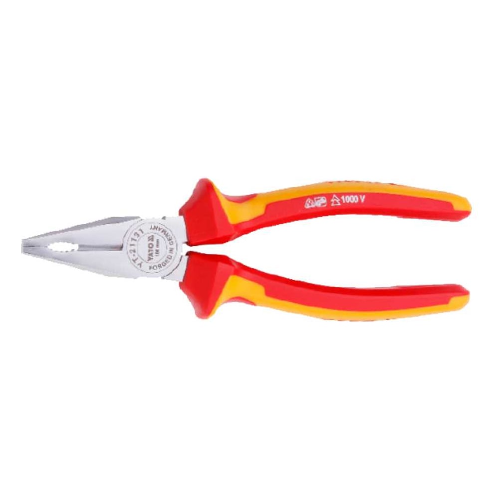 Изображение товара Комбинированные плоскогубцы YATO VDE 180ММ T-21131 Изображение товара Комбинированные плоскогубцы YATO VDE 180ММ T-21131