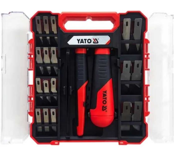 Изображение товара Набор скребков и лезвий YATO 21шт YT-75144 371575144 092 1